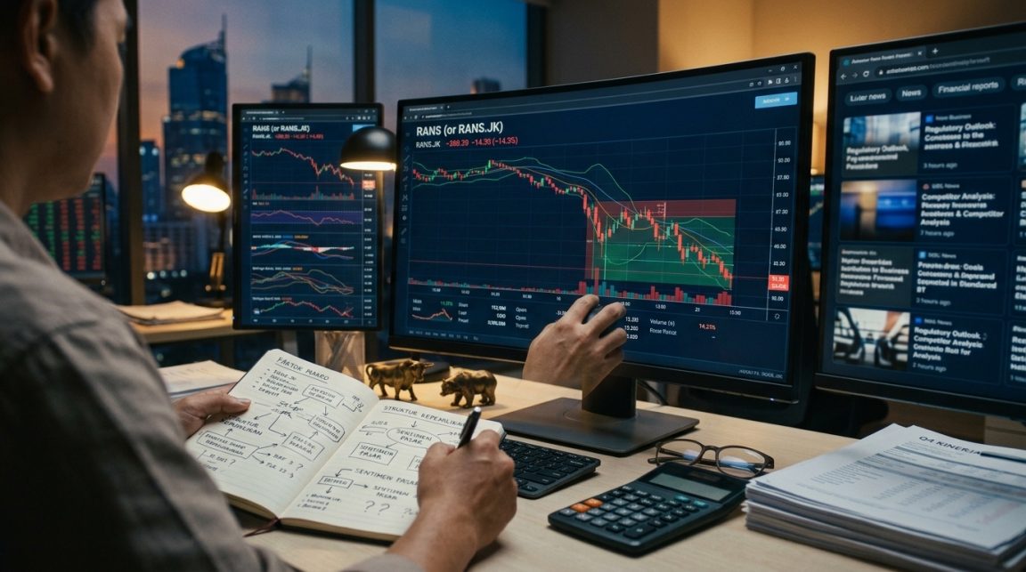 saham, harga saham, harga saham rans, harga saham rans terbaru
